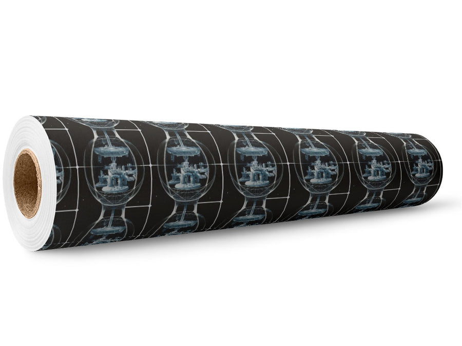 Warped Time Science Fiction Wrap Film Wholesale Roll~Rwraps Series 914 Digitally Printed Vinyl Roll~5