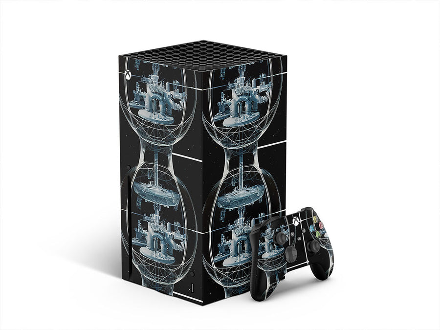 warped time science fiction XBOX DIY Decal