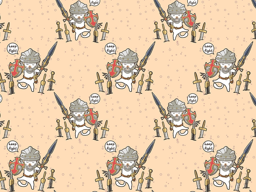 Warrior Cat Fantasy Vinyl Wrap Pattern~Rwraps Series 914 Digitally Printed Vinyl Wrap~0