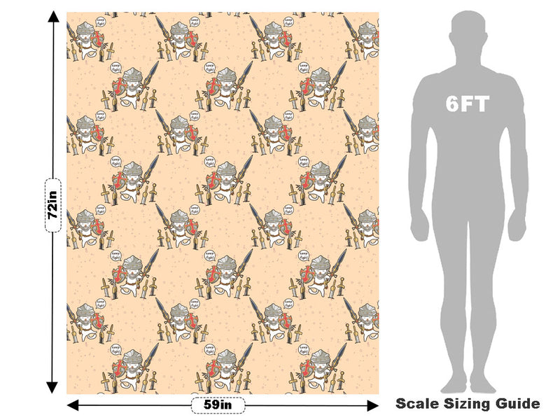 Warrior Cat Fantasy Vehicle Wrap Scale~Rwraps Series 914 Warrior Cat Fantasy Measurements~1