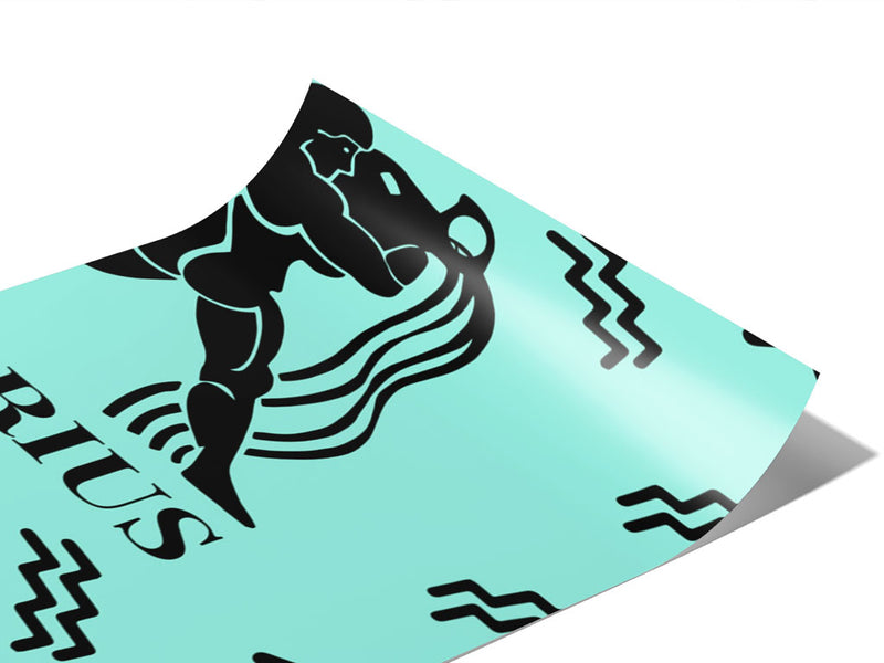 Water Bearer Astrology Vinyl Wraps~Rwraps Series 914 Digitally Printed Vinyl Wrap~0
