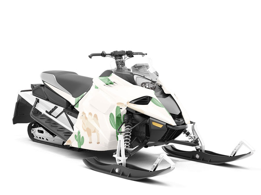 Water Carrier Animal Custom Wrapped Snowmobile
