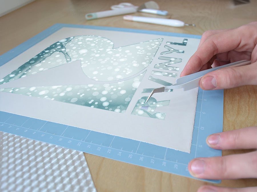 water curtain bokeh Easy Weed Craft Vinyl