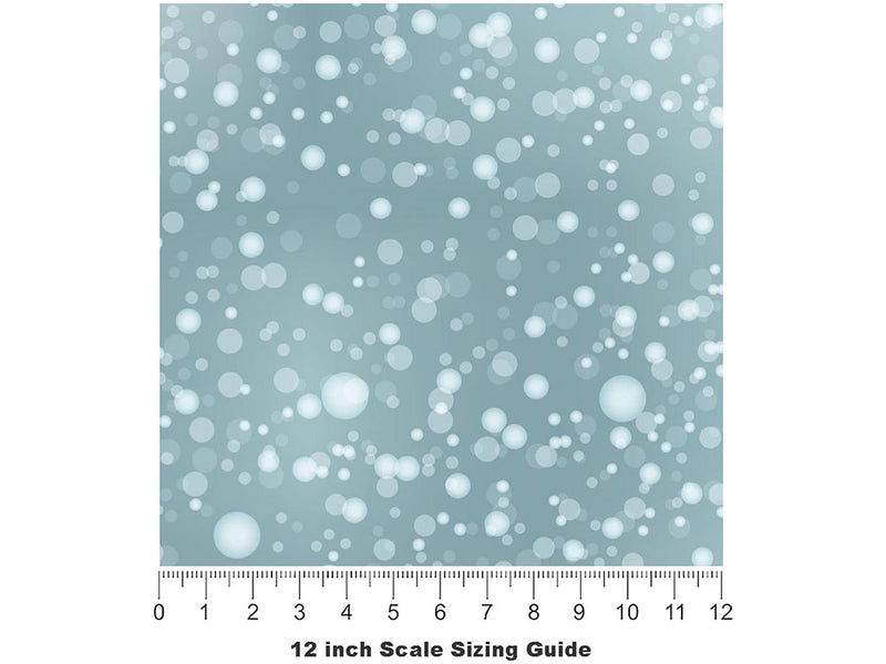 Water Curtain Bokeh Vinyl Film Pattern Size 12 inch Scale~Rwraps Water Curtain Bokeh Sizing Chart~2