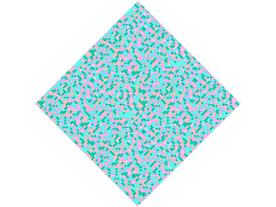 Water Programming Pixel Vinyl Wrap Pattern