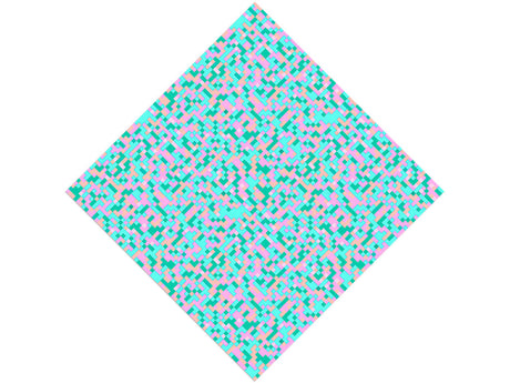 Water Programming Pixel Vinyl Wrap Pattern