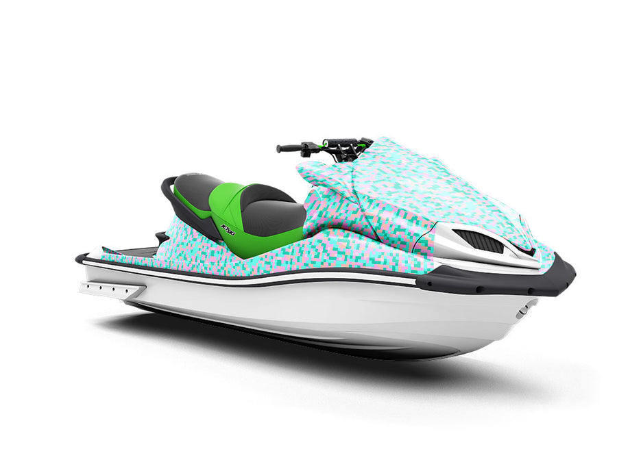 Water Programming Pixel Jet Ski Vinyl Customized Wrap