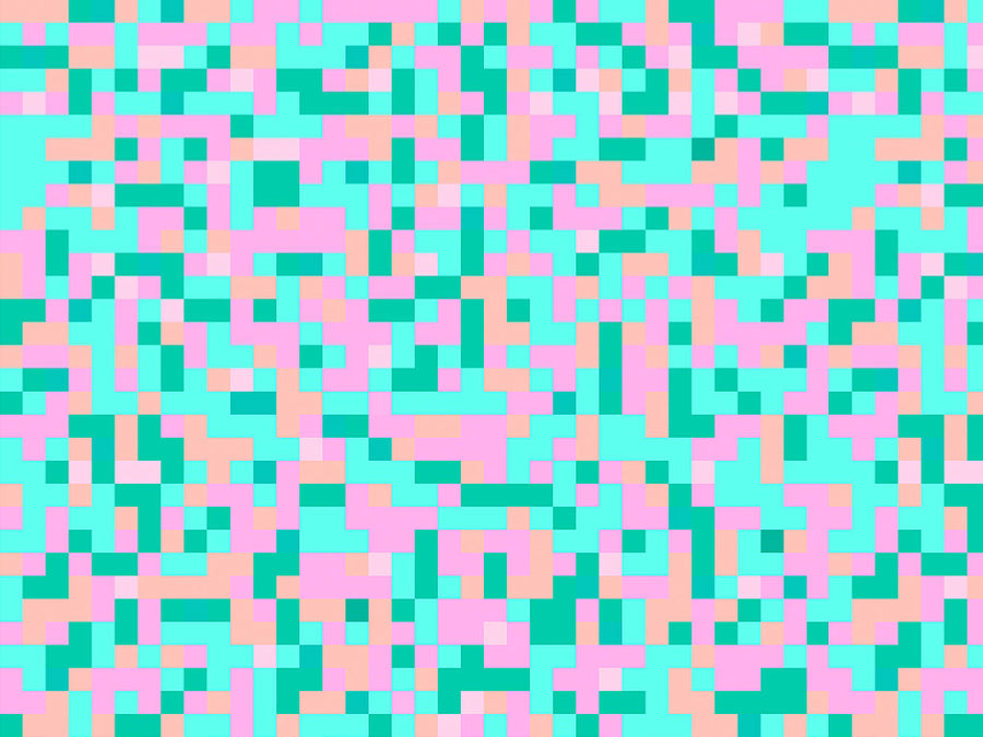 Water Programming Pixel Vinyl Wrap Pattern~Rwraps Series 914 Digitally Printed Vinyl Wrap~0