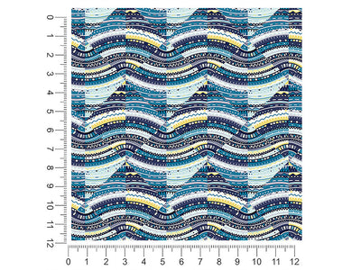 water static art deco 1ft x 1ft Craft Sheets