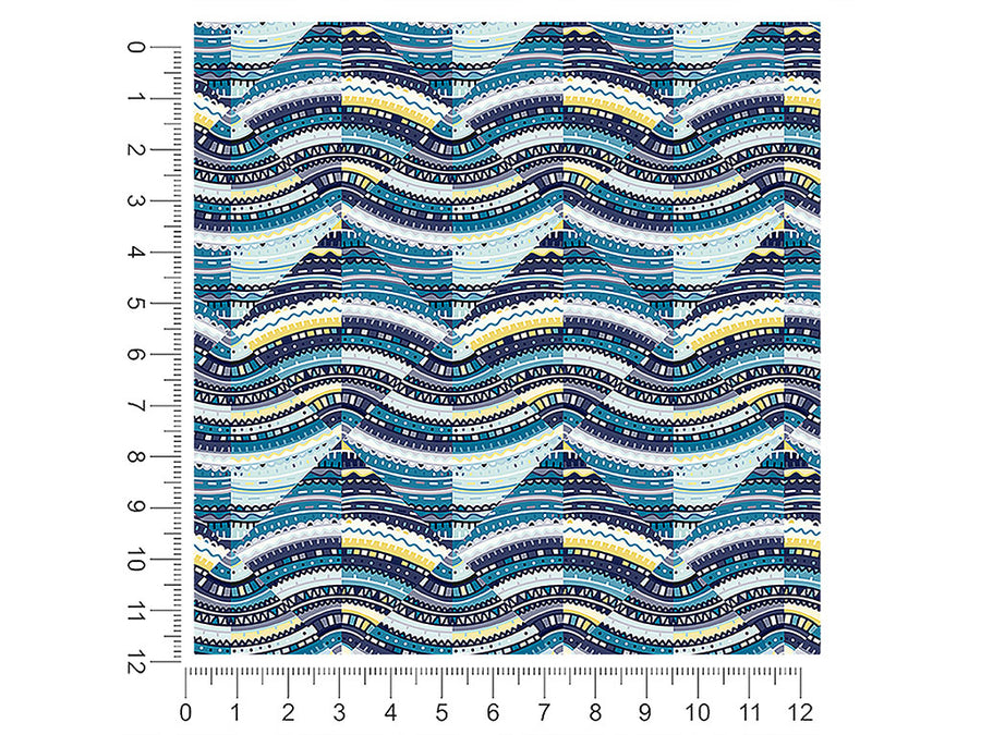 water static art deco 1ft x 1ft Craft Sheets