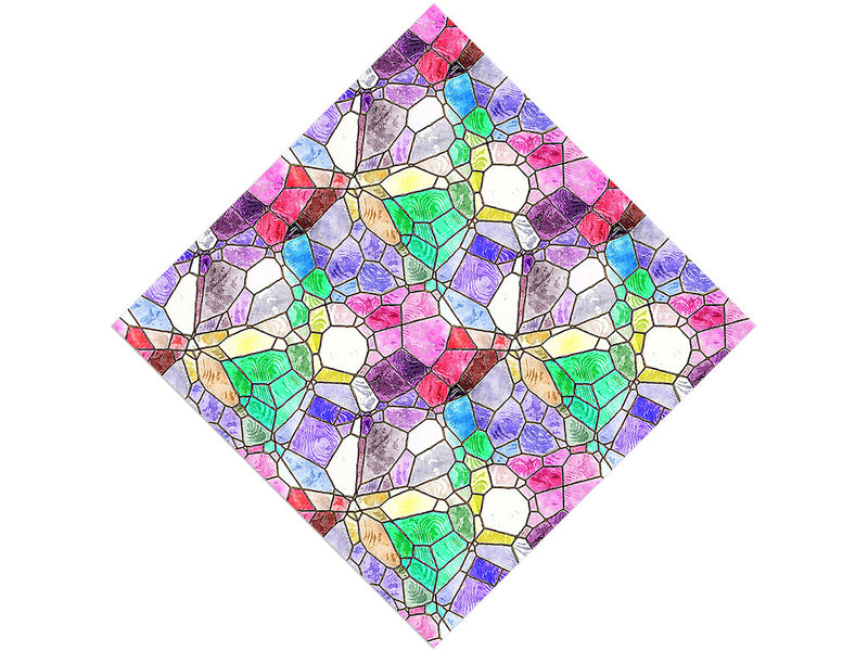 Watercolor Combinations Mosaic Vinyl Wrap Pattern