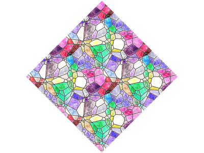 Watercolor Combinations Mosaic Vinyl Wrap Pattern