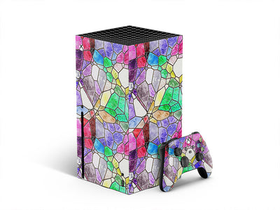watercolor combinations mosaic XBOX DIY Decal