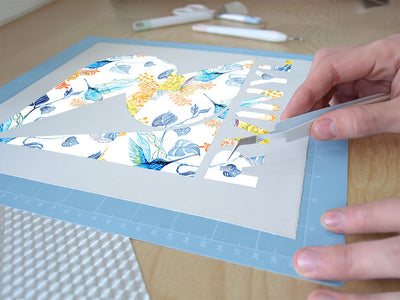 watercolor flight bird Easy Weed Craft Vinyl