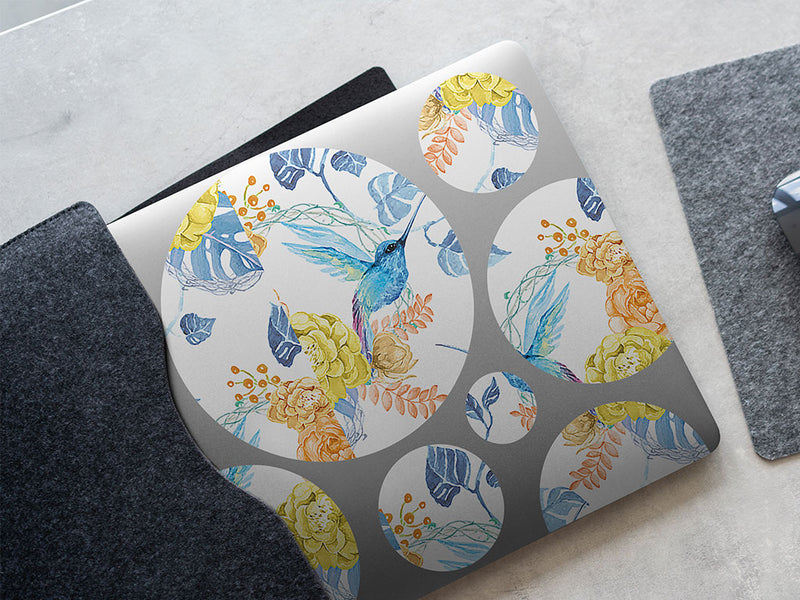 watercolor flight bird DIY Laptop Stickers