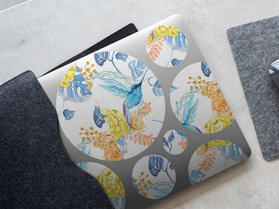 watercolor flight bird DIY Laptop Stickers