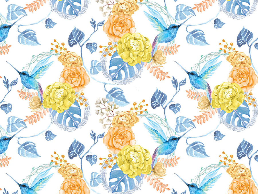 Watercolor Flight Birds Vinyl Wrap Pattern~Rwraps Series 914 Digitally Printed Vinyl Wrap~0