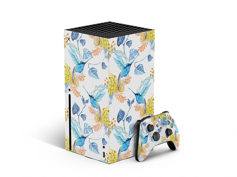 watercolor flight bird XBOX DIY Decal