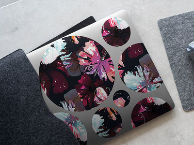 watercolor pollinators bug DIY Laptop Stickers