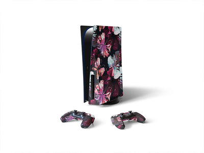 watercolor pollinators bug Sony PS5 DIY Skin