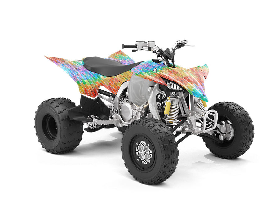 Watercolor  Brick ATV Wrapping Vinyl