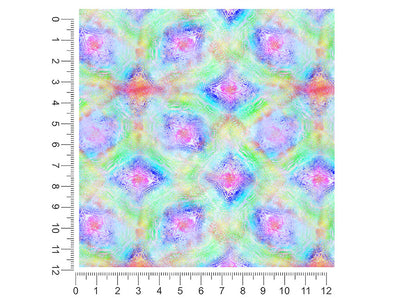 watercolor rainbow tie dye 1ft x 1ft Craft Sheets