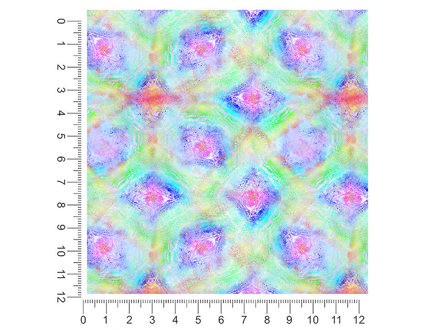 watercolor rainbow tie dye 1ft x 1ft Craft Sheets