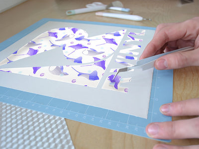 watercolor rays salt water Easy Weed Craft Vinyl
