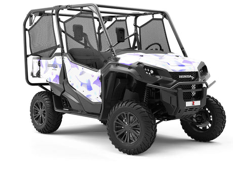 Watercolor Rays Marine Life Utility Vehicle Vinyl Wrap