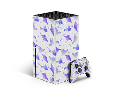 watercolor rays salt water XBOX DIY Decal