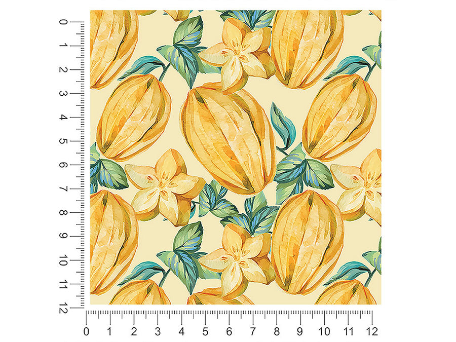 watercolor wishes fruit 1ft x 1ft Craft Sheets