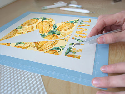 watercolor wishes fruit Easy Weed Craft Vinyl