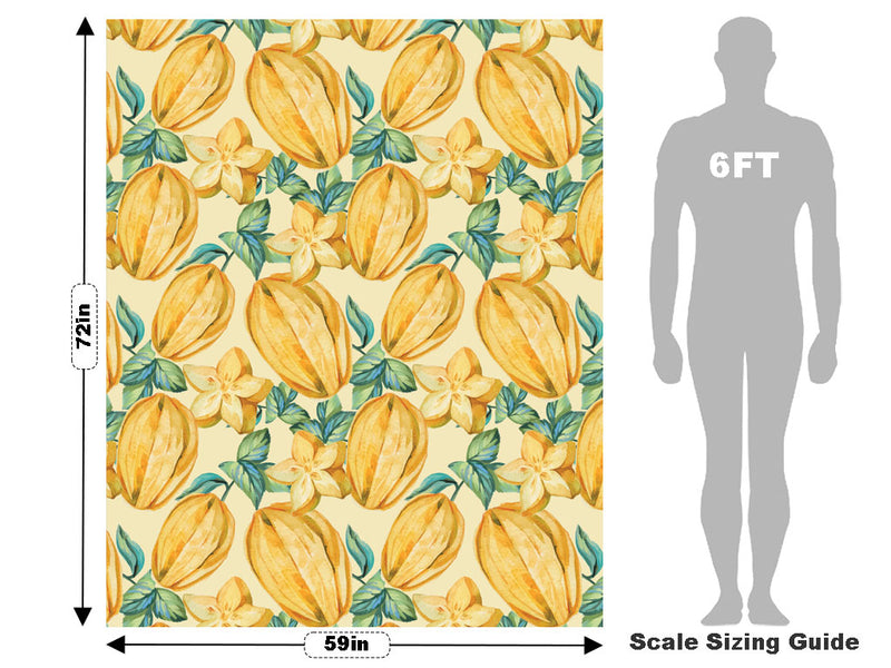 Watercolor Wishes Fruit Vehicle Wrap Scale~Rwraps Series 914 Watercolor Wishes Fruit Measurements~1