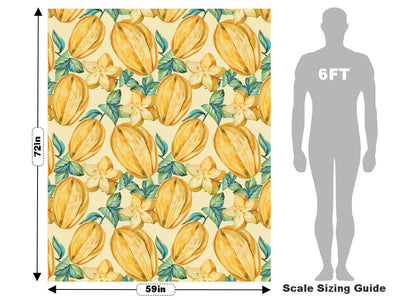Watercolor Wishes Fruit Vehicle Wrap Scale~Rwraps Series 914 Watercolor Wishes Fruit Measurements~1