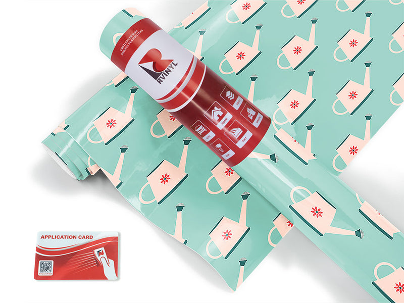 watering cans gardening Craft Vinyl Roll