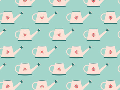 Watering Cans Gardening Vinyl Wrap Pattern~Rwraps Series 914 Digitally Printed Vinyl Wrap~0