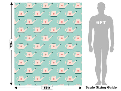 Watering Cans Gardening Vehicle Wrap Scale~Rwraps Series 914 Watering Cans Gardening Measurements~1