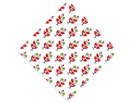 Watermelon Caipirinha Alcohol Vinyl Wrap Pattern