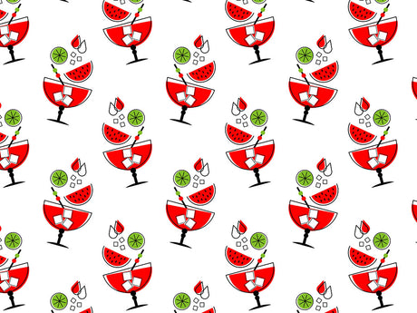 Watermelon Caipirinha Alcohol Vinyl Wrap Pattern~Rwraps Series 914 Digitally Printed Vinyl Wrap~0