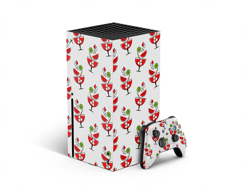 watermelon caipirinha alcohol XBOX DIY Decal