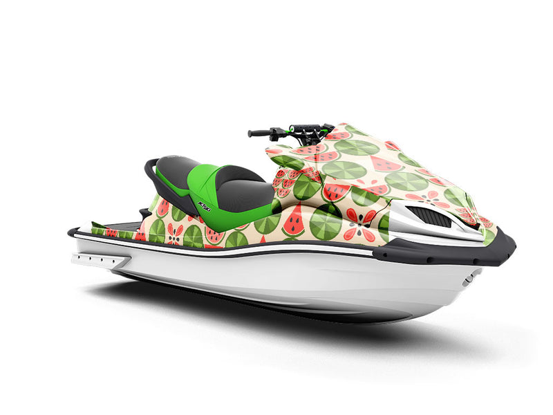 Watermelon Cravings Mosaic Jet Ski Vinyl Customized Wrap