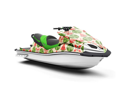 Watermelon Cravings Mosaic Jet Ski Vinyl Customized Wrap
