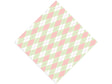 Watermelon Crosses Argyle Vinyl Wrap Pattern