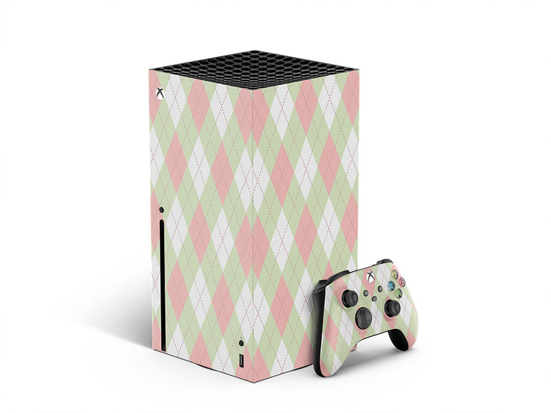 watermelon crosses argyle XBOX DIY Decal