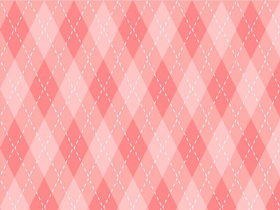 Watermelon Juice Argyle Vinyl Wrap Pattern~Rwraps Series 914 Digitally Printed Vinyl Wrap~0