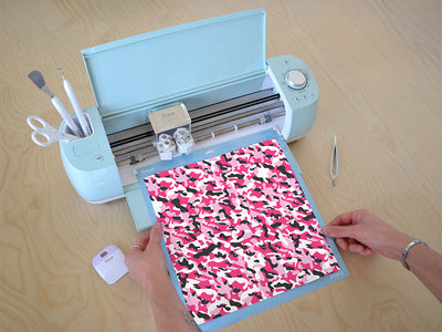 watermelon napalm camouflage Cricut Compatible Vinyl