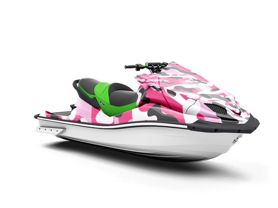 Watermelon Napalm Camouflage Jet Ski Vinyl Customized Wrap
