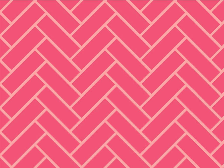 Watermelon Pink Brick Vinyl Wrap Pattern~Rwraps Series 914 Digitally Printed Vinyl Wrap~0