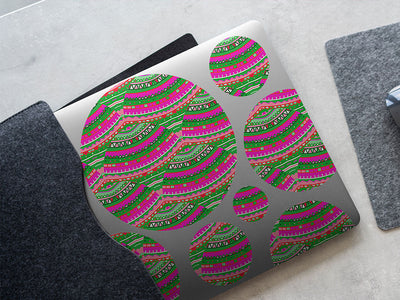 watermelon suggestion art deco DIY Laptop Stickers