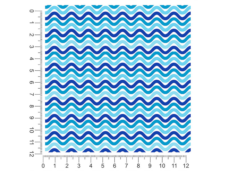 watery ripples water 1ft x 1ft Craft Sheets